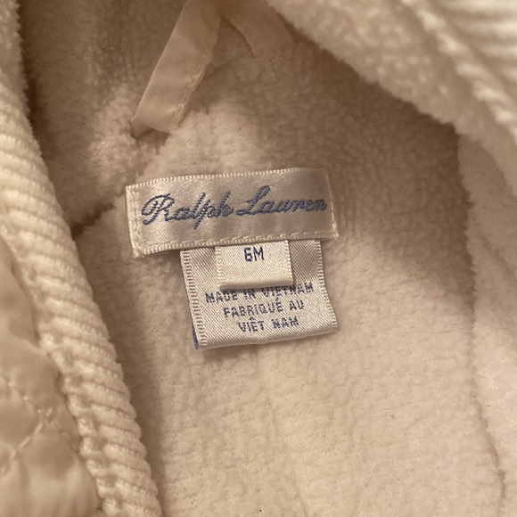 Ralph Lauren baby winter suit white 6 months - Picture 3 of 5